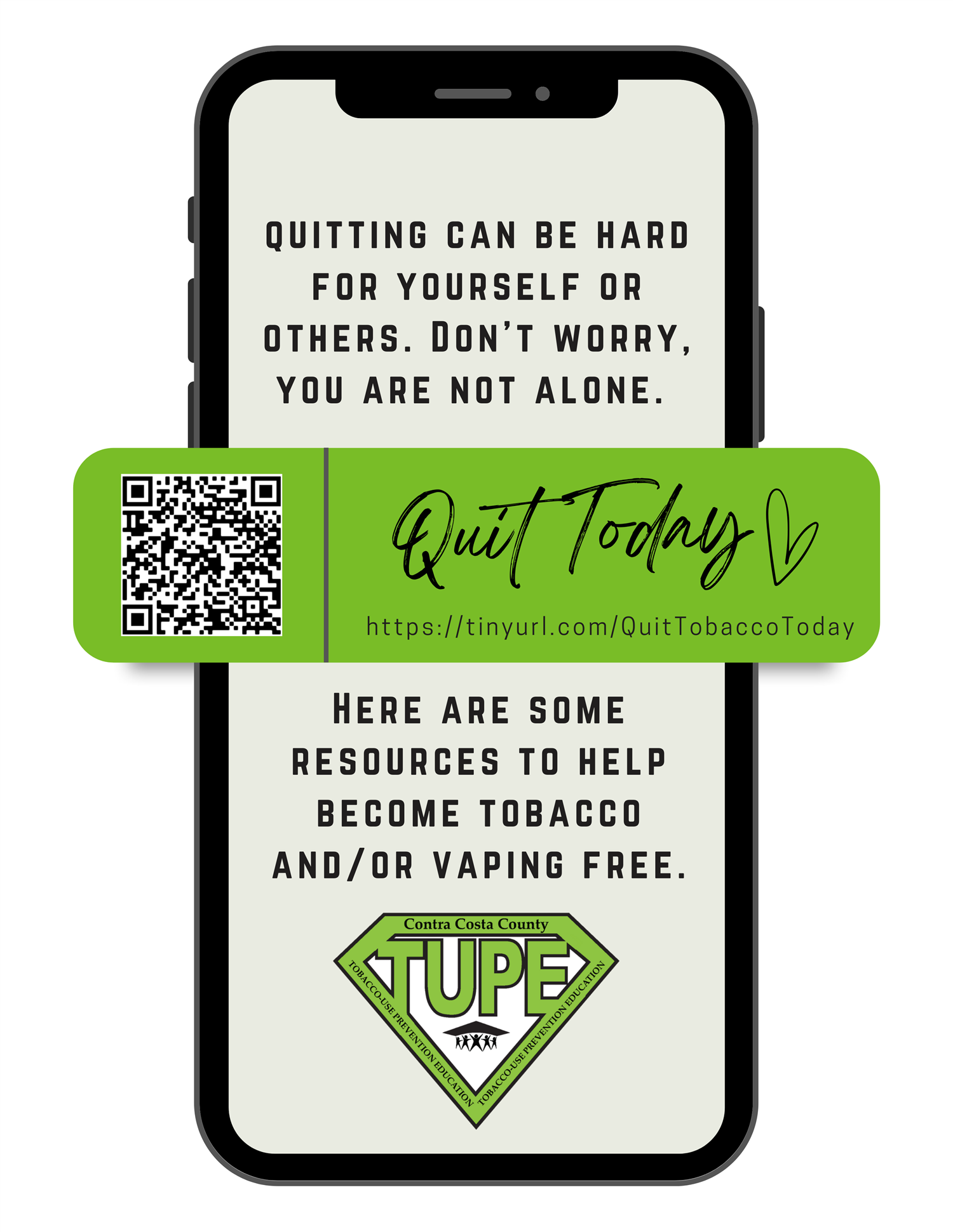 Quit QR code